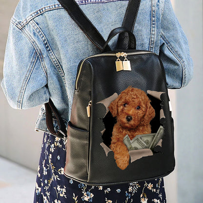It's All Mine - Poodle Backpack V1