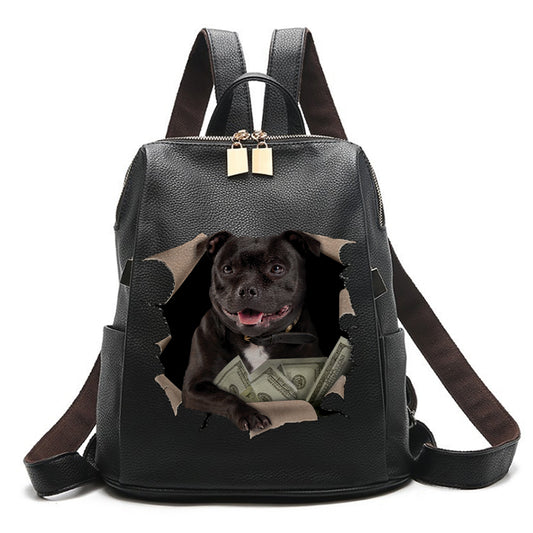 It's All Mine - Staffordshire Bull Terrier Backpack V1