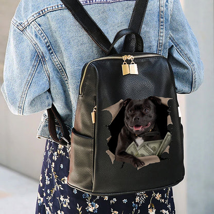 It's All Mine – Staffordshire Bull Terrier Rucksack V1