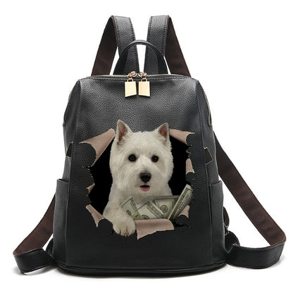 It's All Mine – West Highland White Terrier Rucksack V1