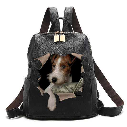 It's All Mine - Wire Fox Terrier Backpack V1