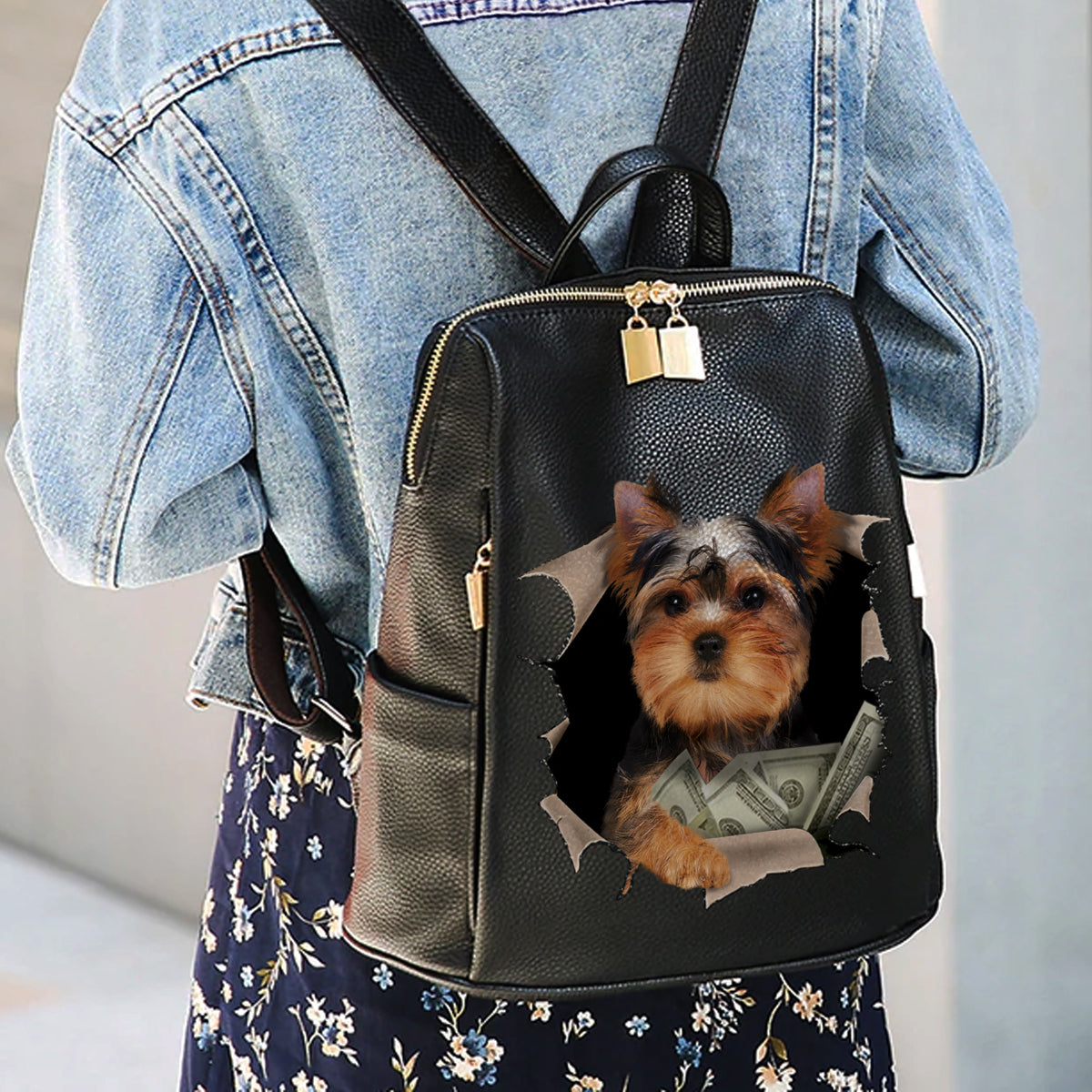 It's All Mine - Yorkshire Terrier Backpack V1