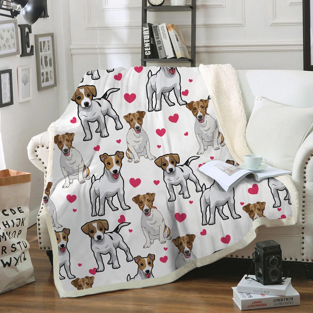 Cute Jack Russell Terrier - Blanket V2