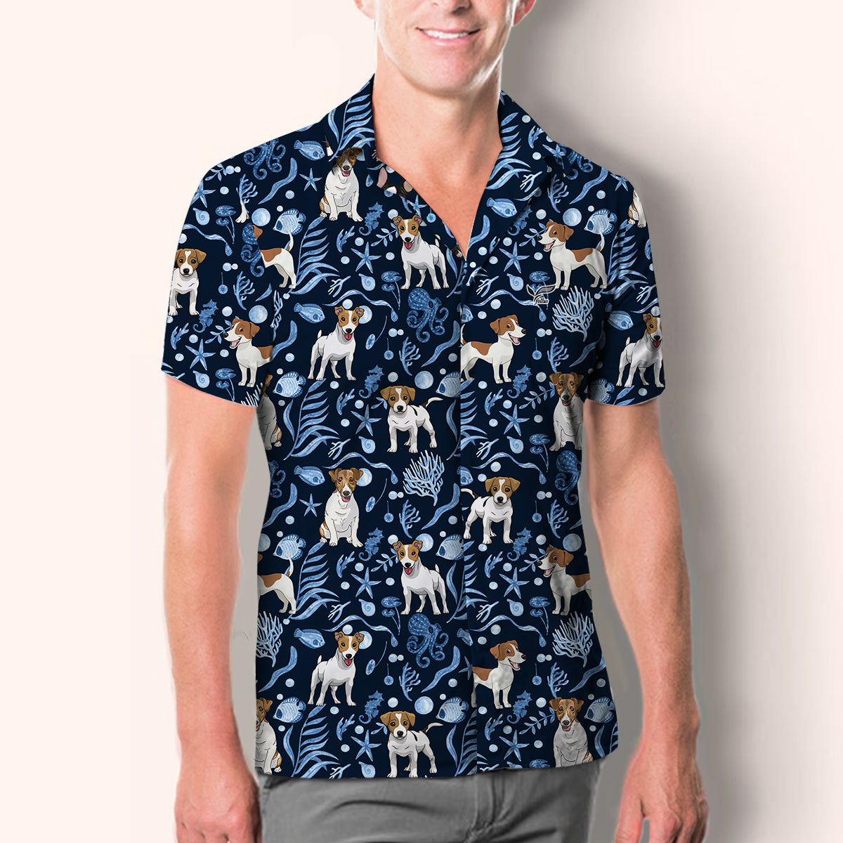 Jack Russell Terrier - Hawaiihemd V3