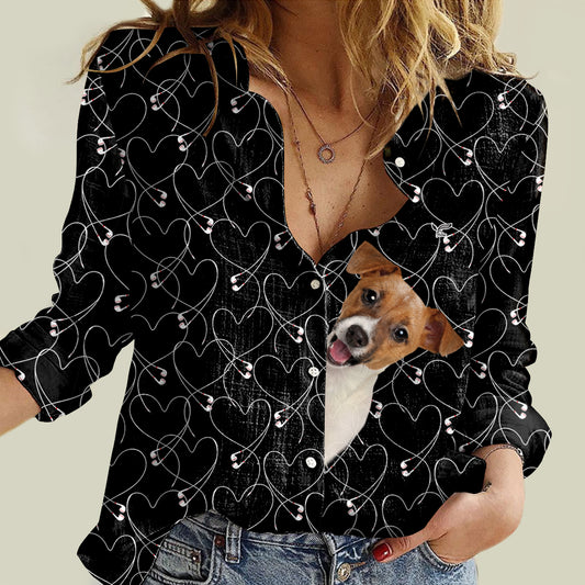Jack Russell Terrier Will Steal Your Heart - Follus Women's Long-Sleeve Shirt