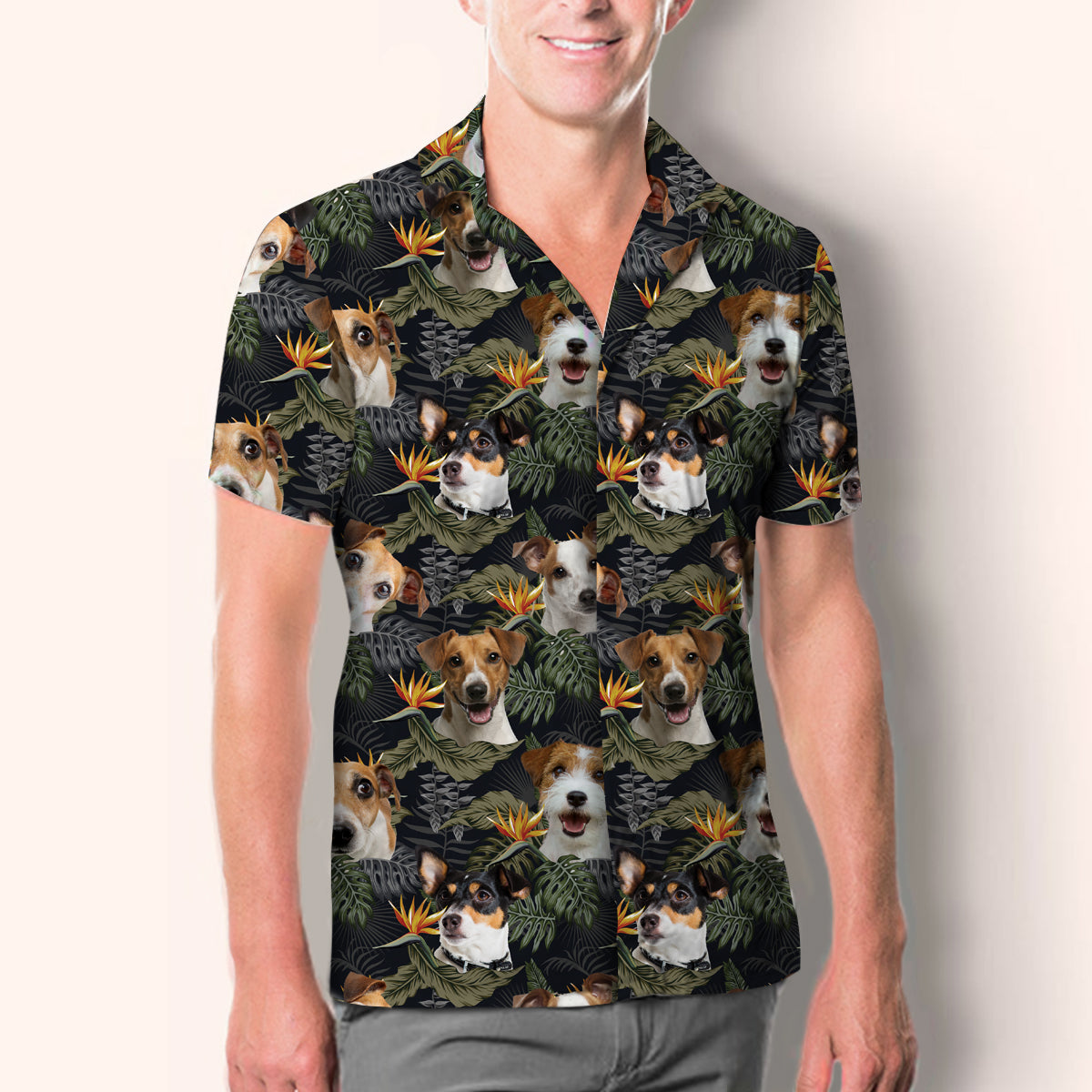 Jack Russell Terrier - Hawaiihemd V2