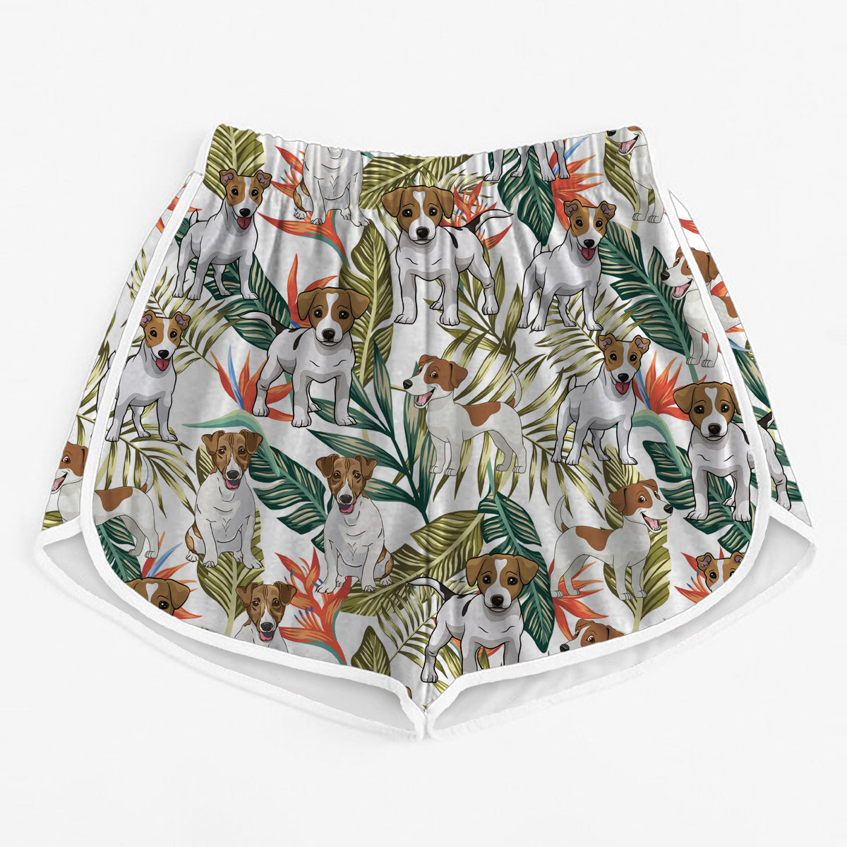 Jack Russell Terrier - Colorful Women's Running Shorts V1