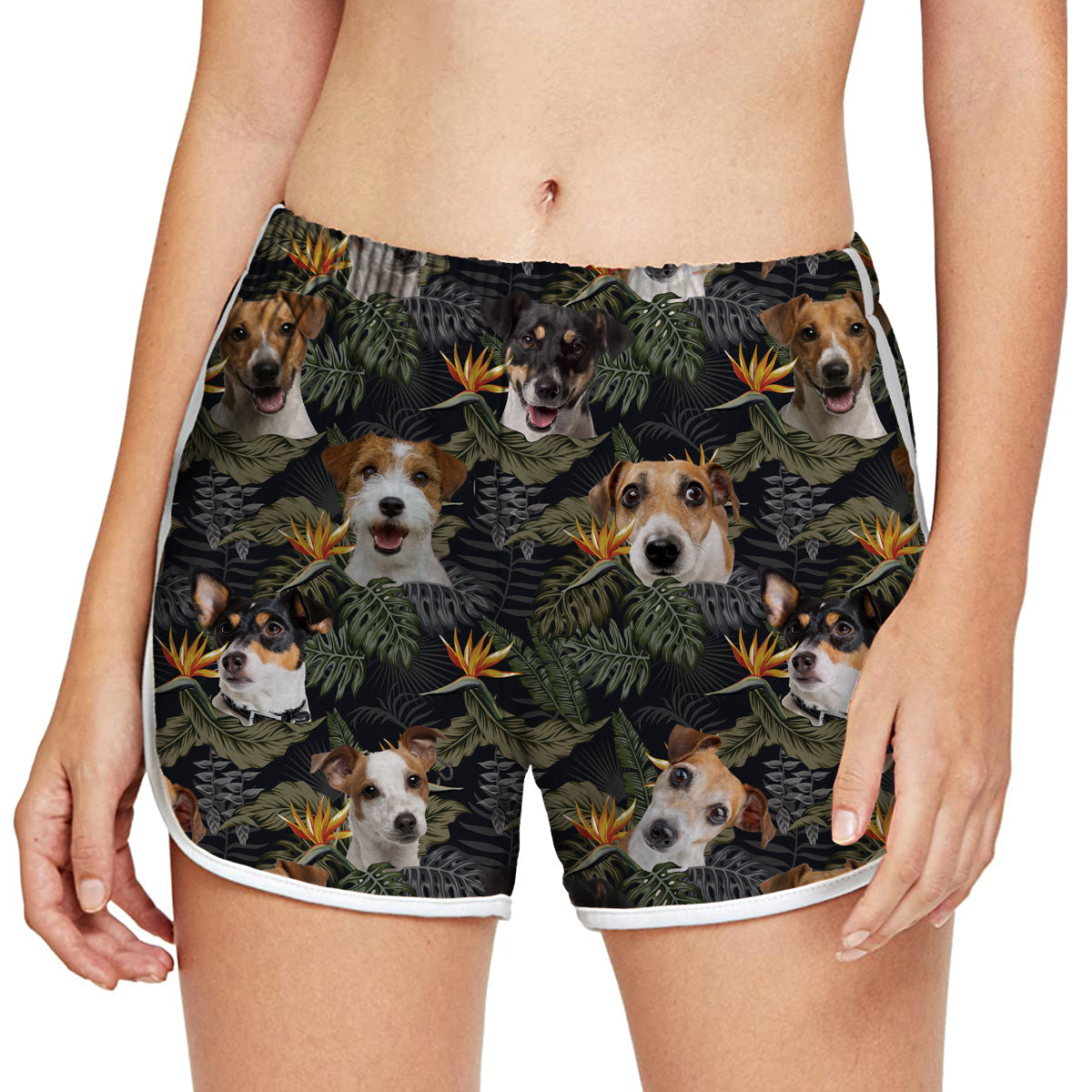Jack Russell Terrier - Colorful Women's Running Shorts V2