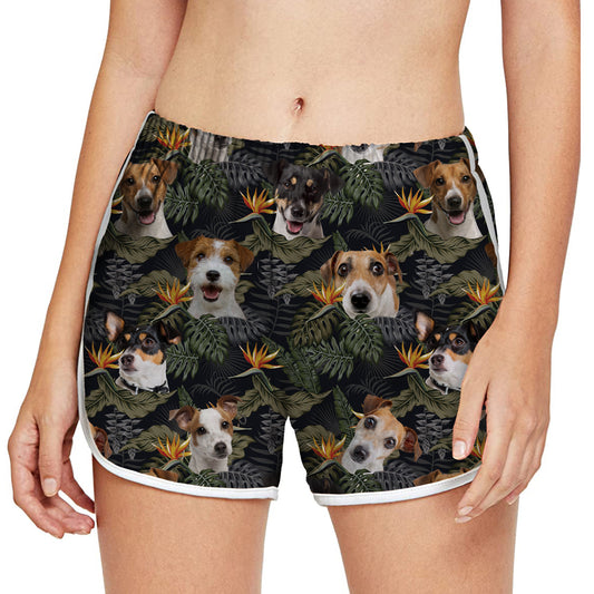 Jack Russell Terrier - Short de course coloré pour femmes V2
