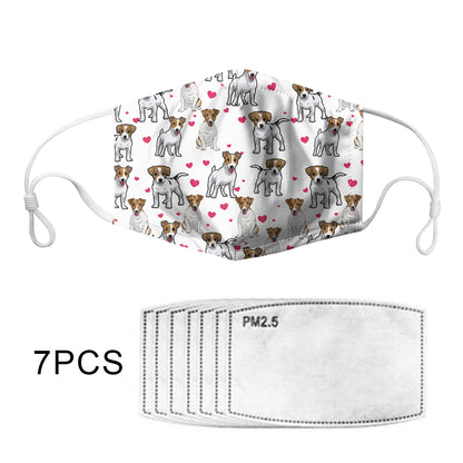 Jack Russell Terrier Cute F-Mask V1