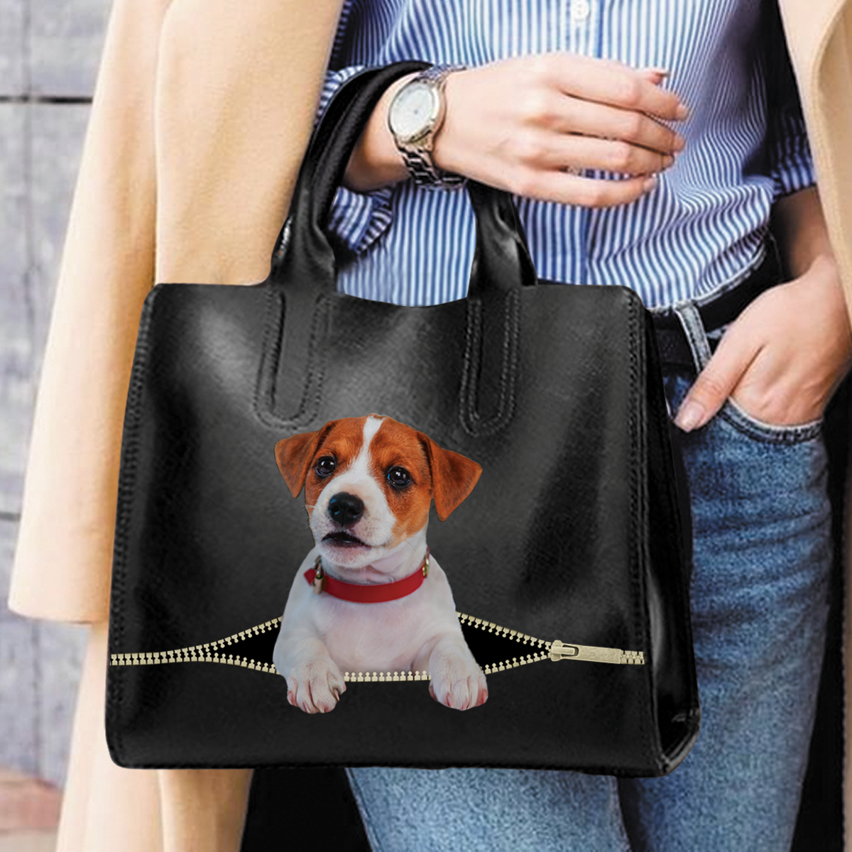 Jack Russell Terrier Luxury Handbag V2
