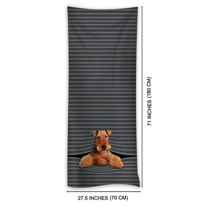Keep You Warm - Airedale Terrier - Scarf V1