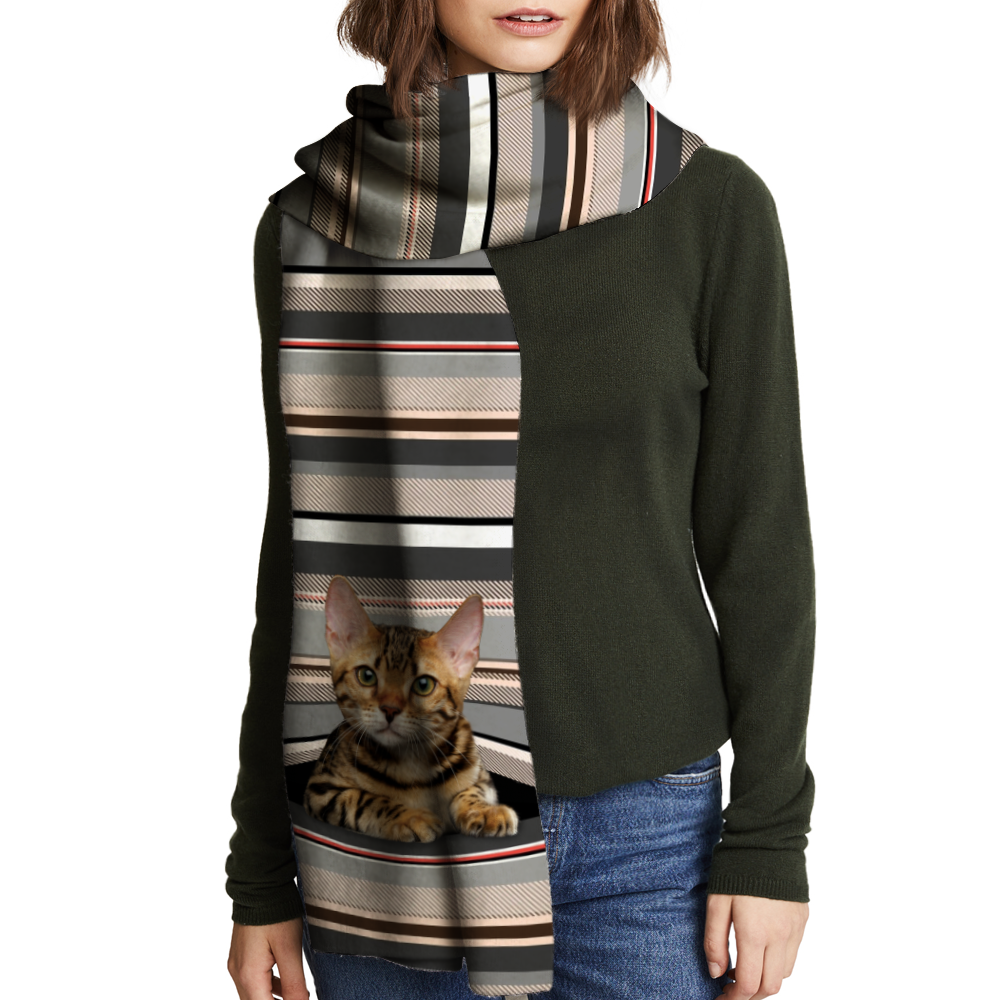 Keep You Warm - Bengal Cat - Scarf V1