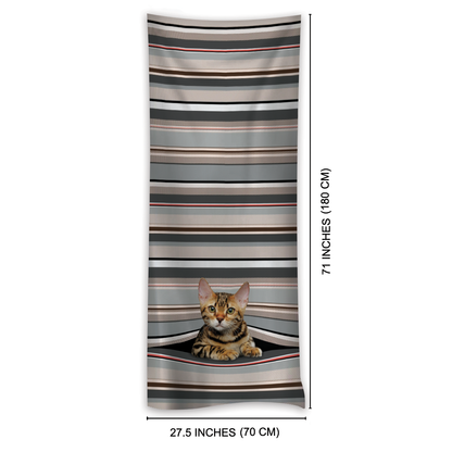 Keep You Warm - Bengal Cat - Scarf V1