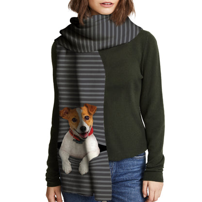 Hält Sie warm – Jack Russell Terrier – Schal V1
