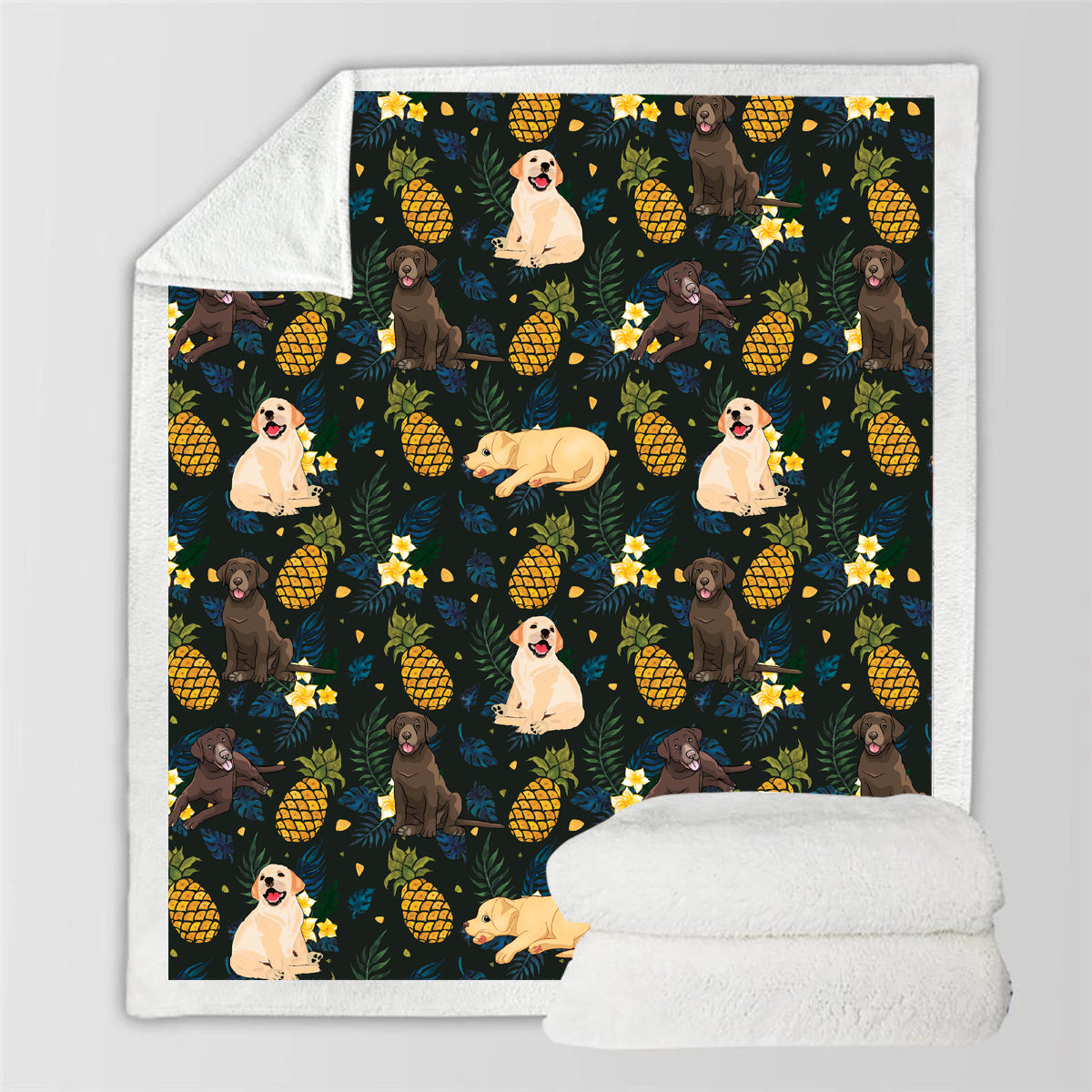 Labrador - Colorful Blanket V2