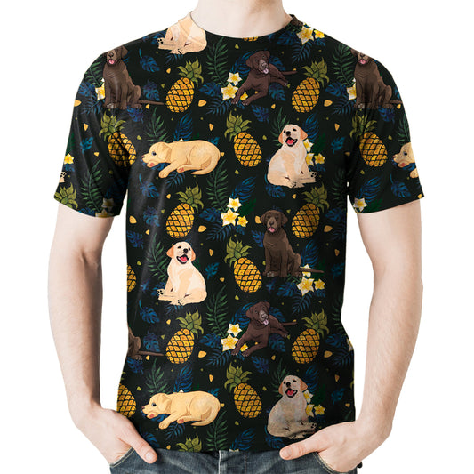 Labrador - T-Shirt Hawaïen V1