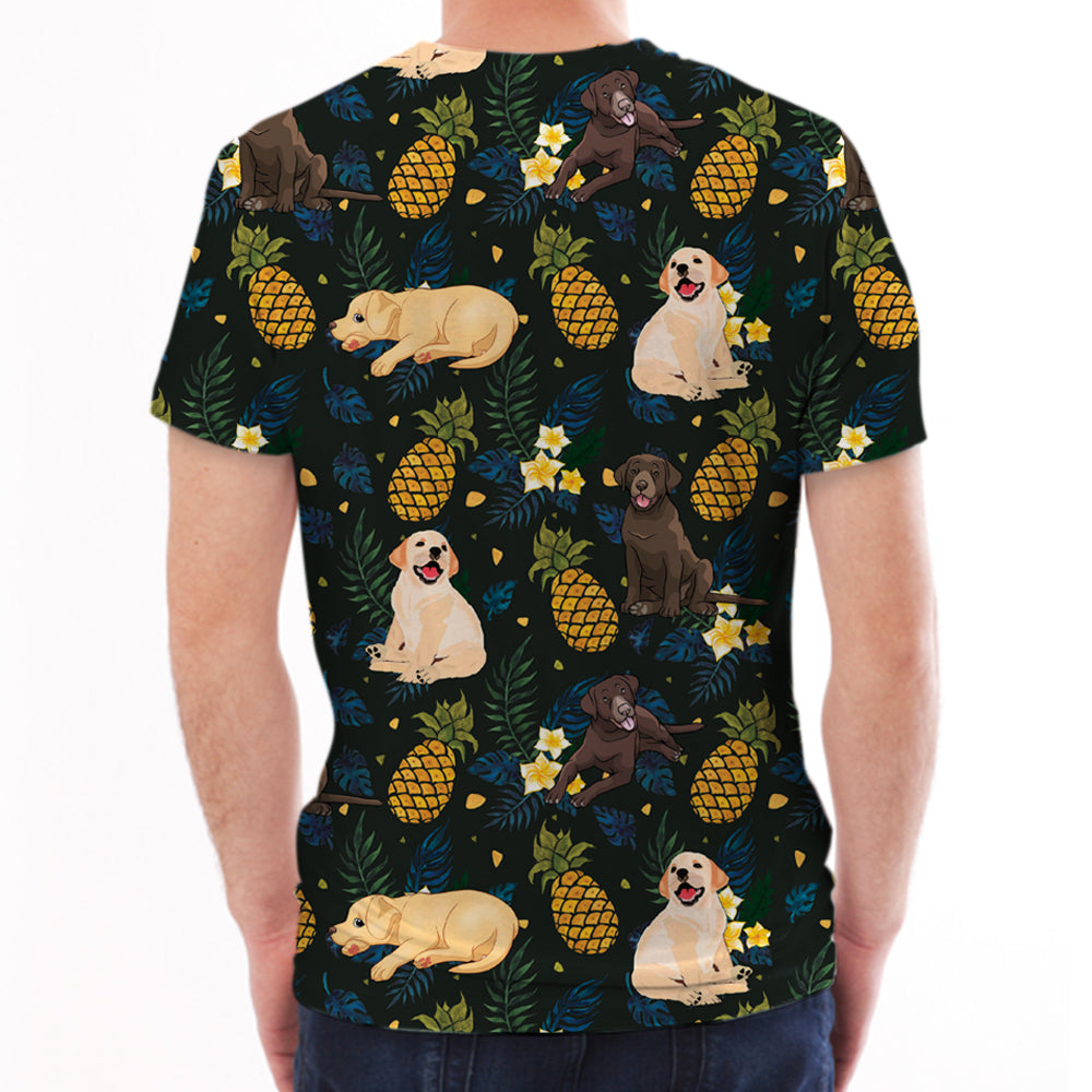 Labrador - T-Shirt Hawaïen V2