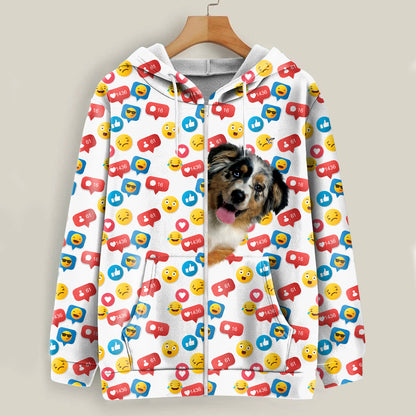 Liken und kommentieren Sie den Australian Shepherd - Follus Hoodie