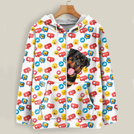 Like And Comment For Rottweiler - Follus Hoodie