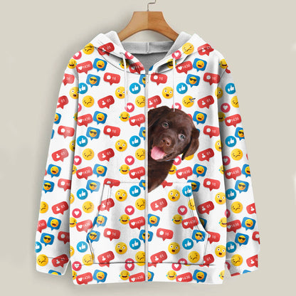 Like And Comment For Labrador - Follus Hoodie