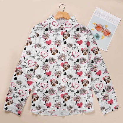 Love Your Aussiedoodle - Chemise femme