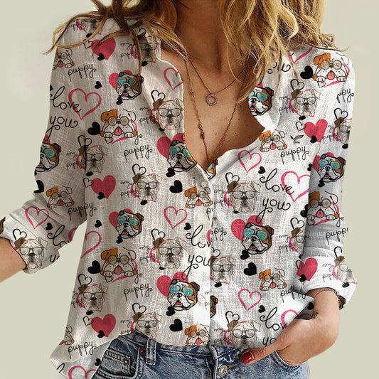 Love Your Bulldog - Women Shirt