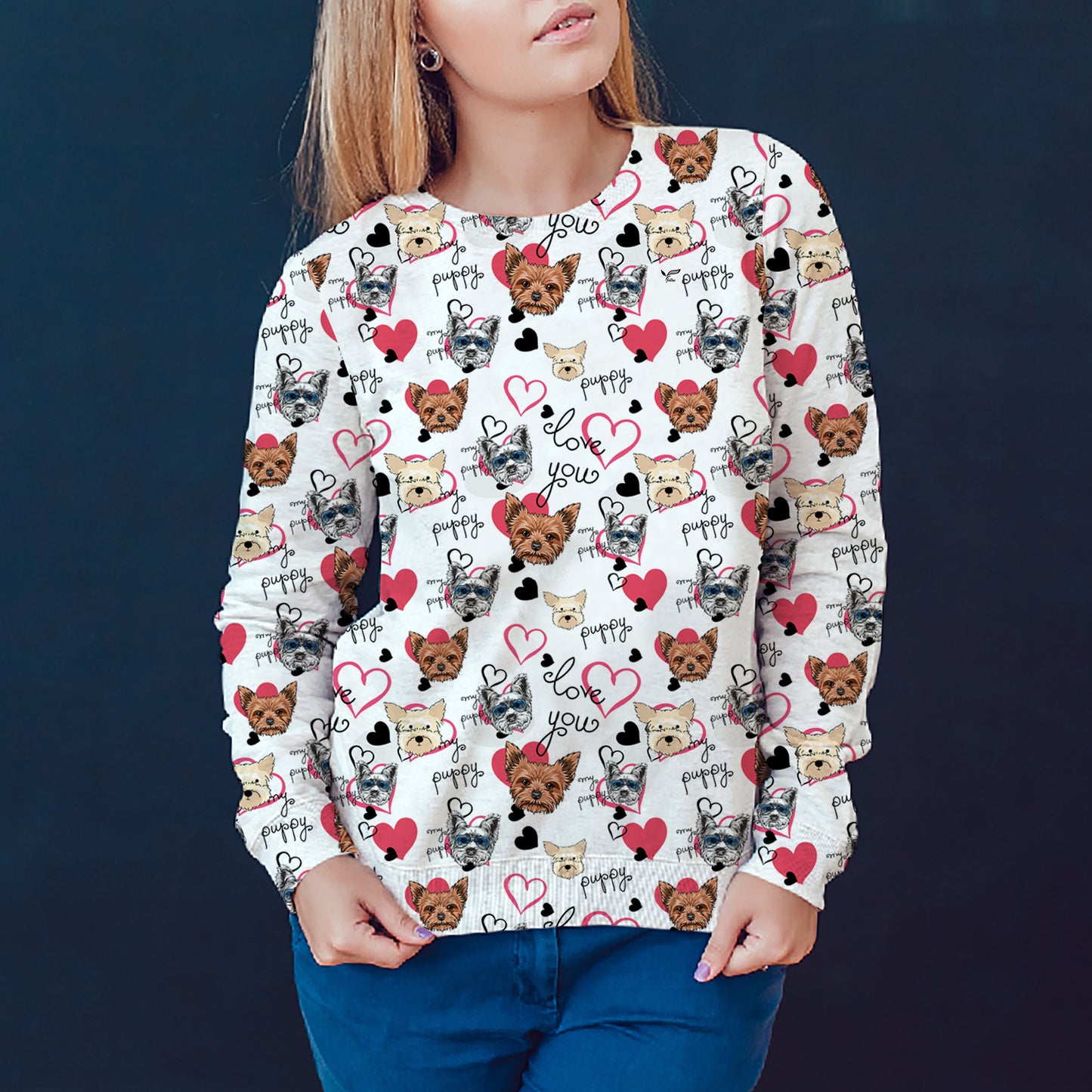 Ich liebe deinen Yorkshire Terrier – Follus Sweatshirt