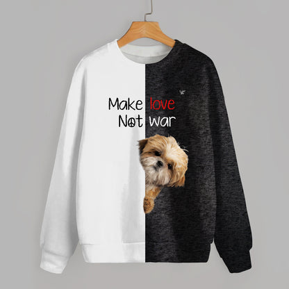 Faites l'amour, pas la guerre - Shih Tzu Sweatshirt V1