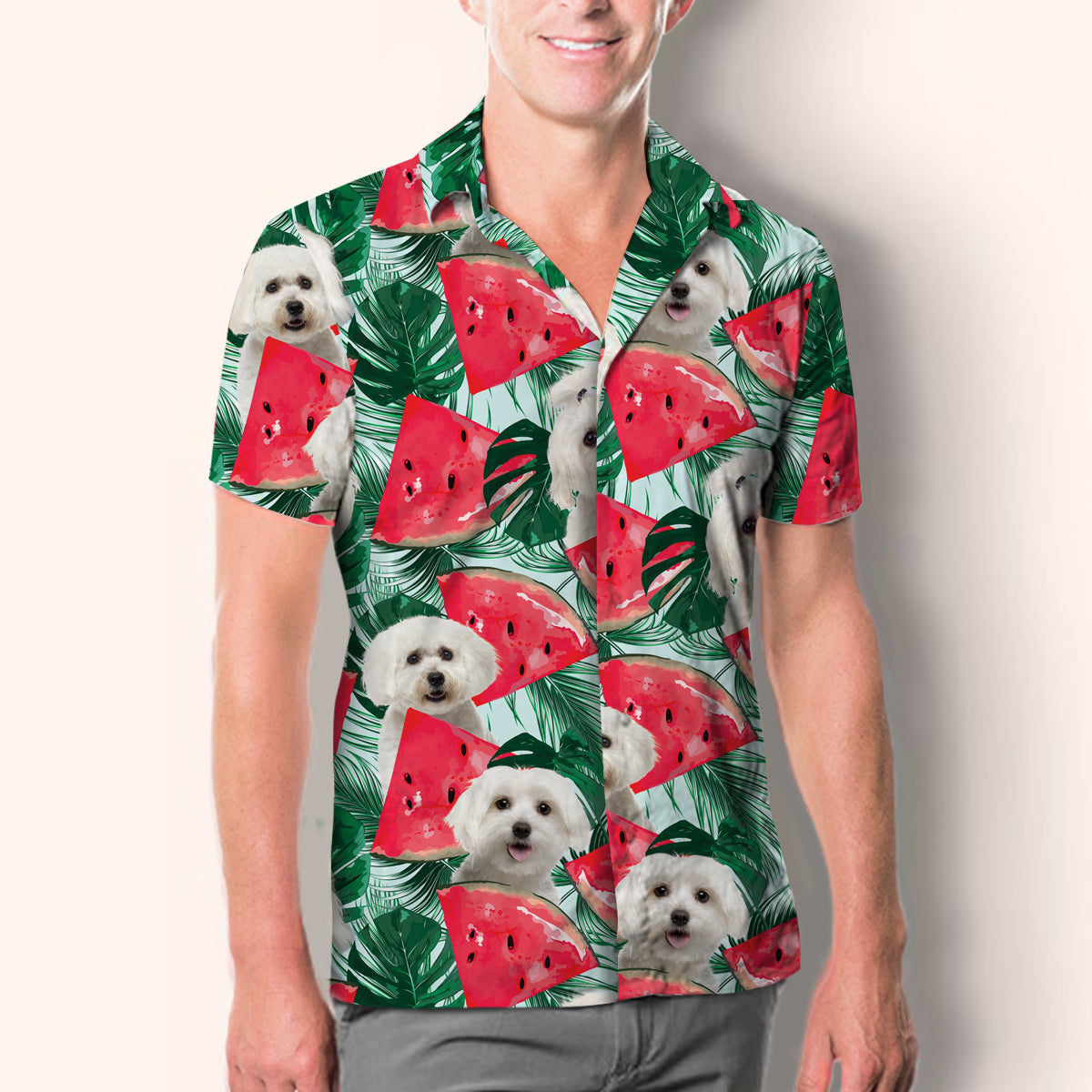 Maltese - Hawaiian Shirt V1