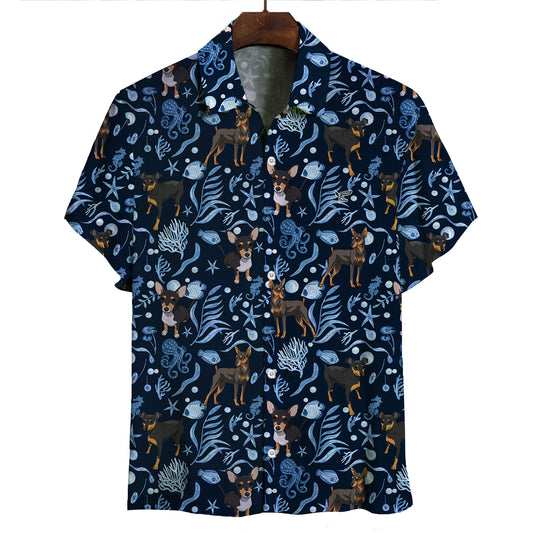 Zwergpinscher - Hawaiihemd V2