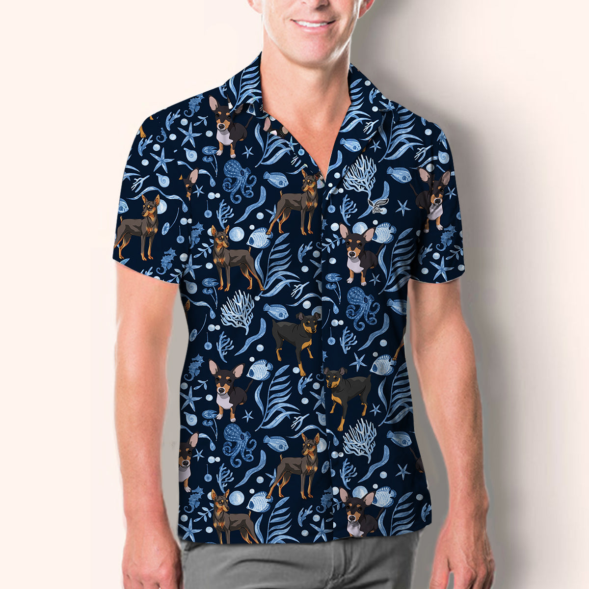 Zwergpinscher - Hawaiihemd V2