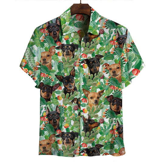 Zwergpinscher - Hawaiihemd V1