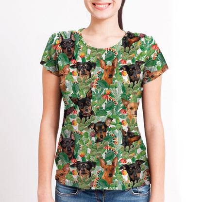 Miniature Pinscher - Hawaiian T-Shirt V1