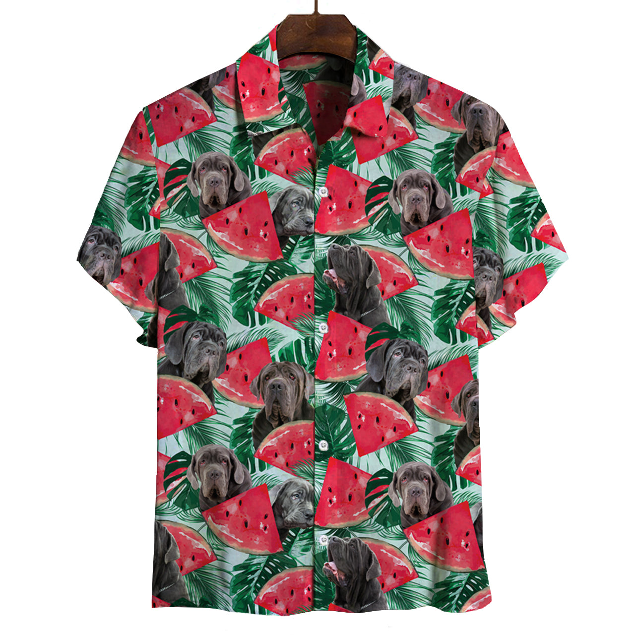 Neapolitanischer Mastiff - Hawaiihemd V3