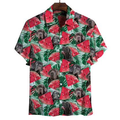Neapolitanischer Mastiff - Hawaiihemd V3
