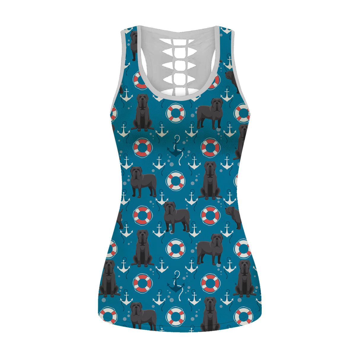 Neapolitanischer Mastiff - Hawaiianisches Tanktop V1