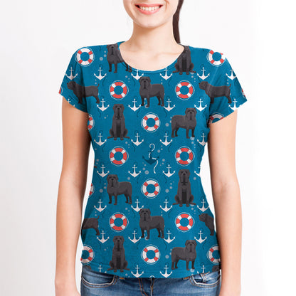 Dogue napolitain - T-Shirt hawaïen V1