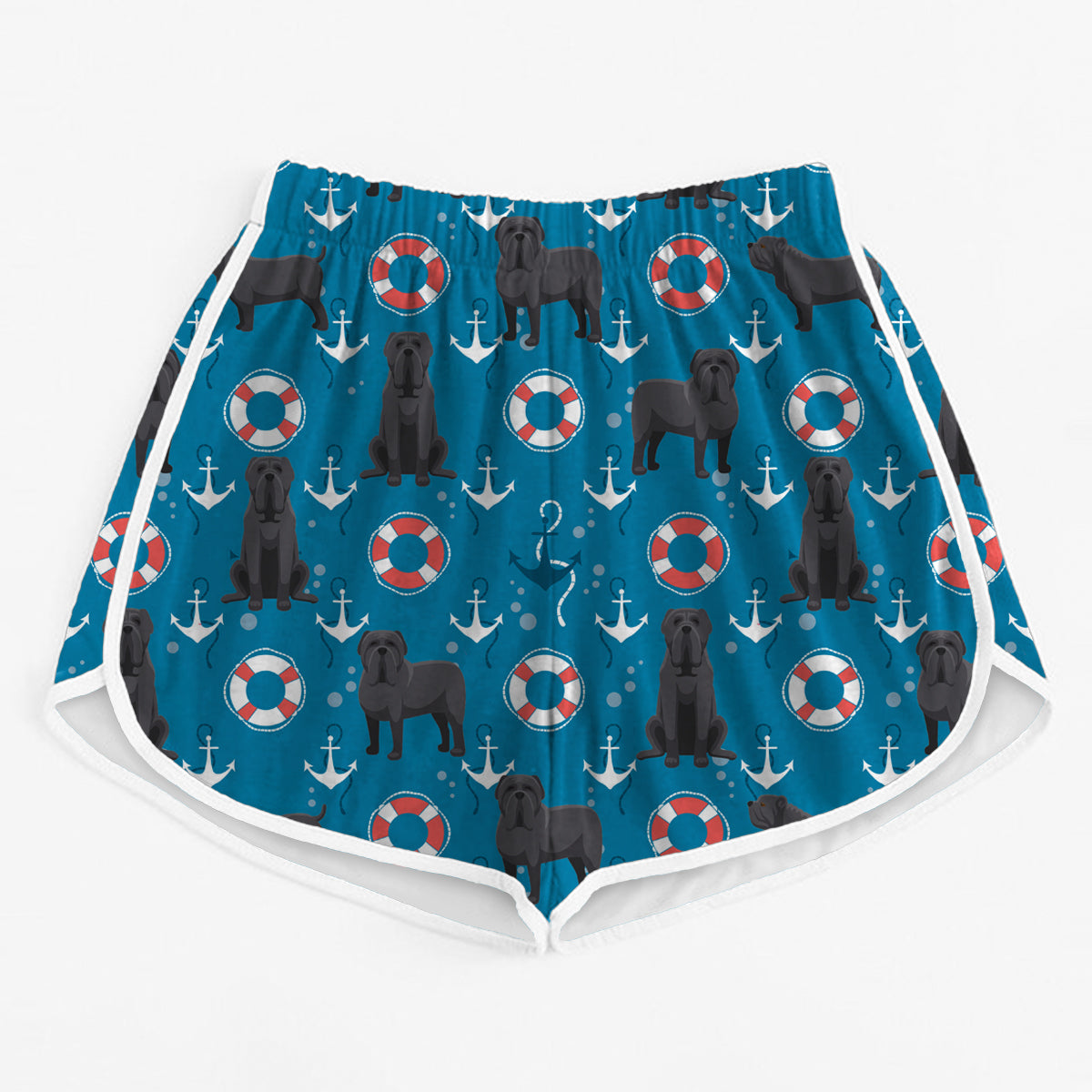 Mâtin napolitain - Short de course coloré pour femmes V1