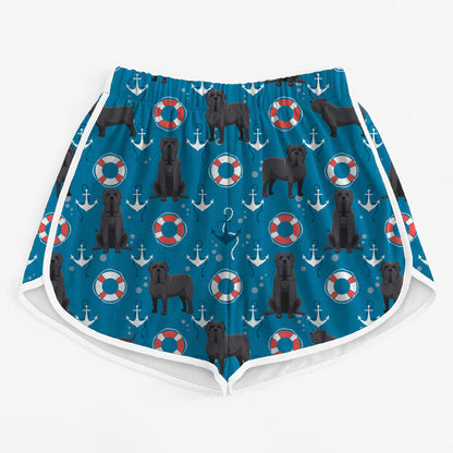 Mâtin napolitain - Short de course coloré pour femmes V1