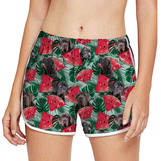 Mâtin napolitain - Short de course coloré pour femmes V3