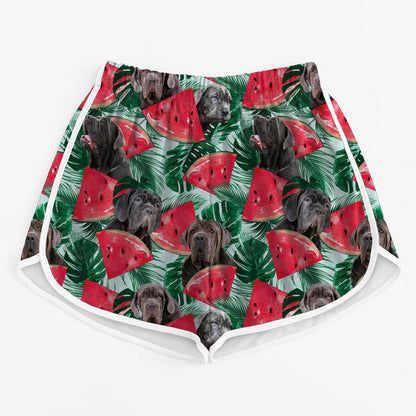 Mâtin napolitain - Short de course coloré pour femmes V3