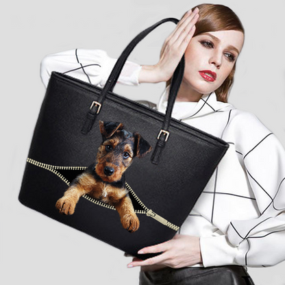 Airedale Terrier Tote Bag V2