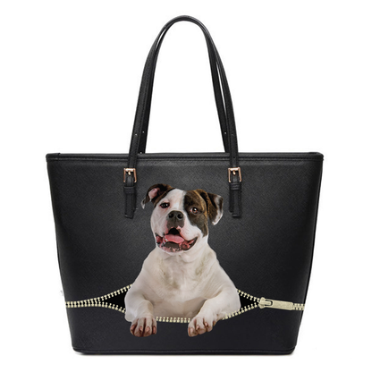 American Bulldog Tote Bag V1