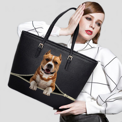 American Staffordshire Terrier Tote Bag V2