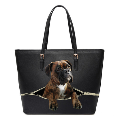 Boxer Dog Tote Bag V2