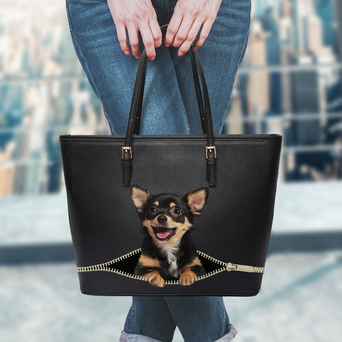 Chihuahua-Einkaufstasche V3