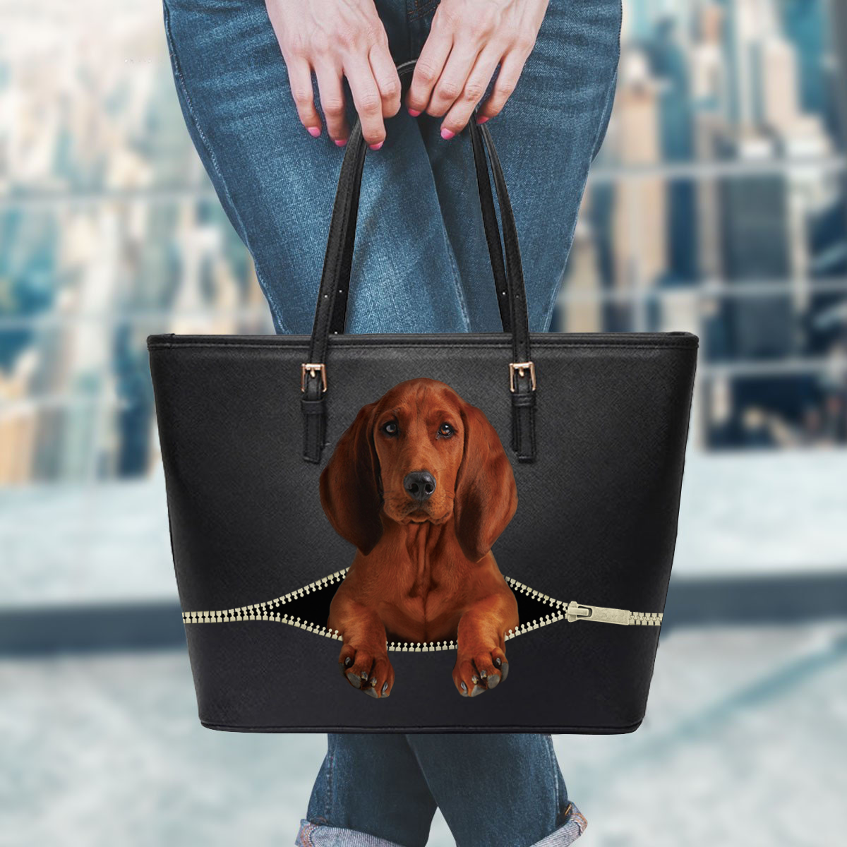Coonhound Tote Bag V2