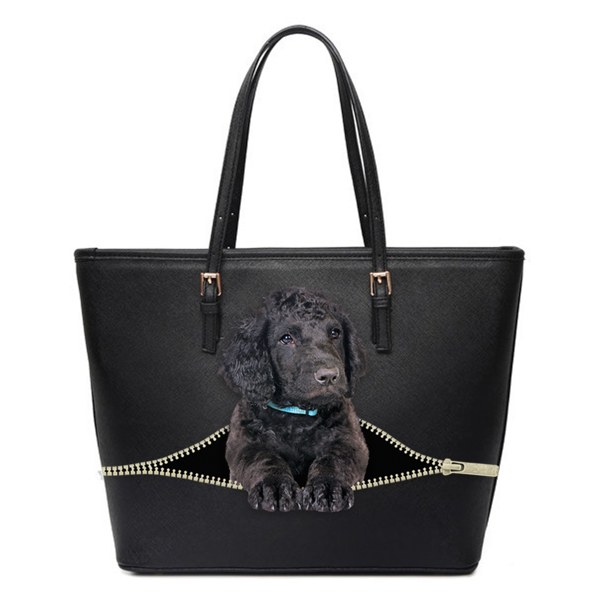 Curly Coated Retriever Tote Bag V1