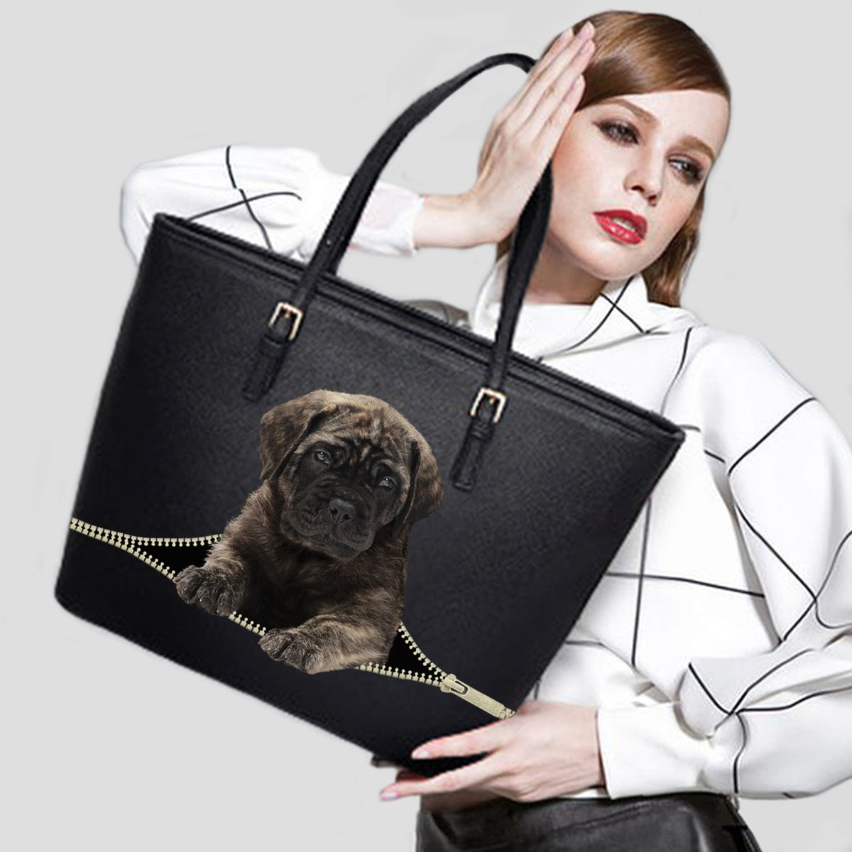 English Mastiff Tote Bag V2